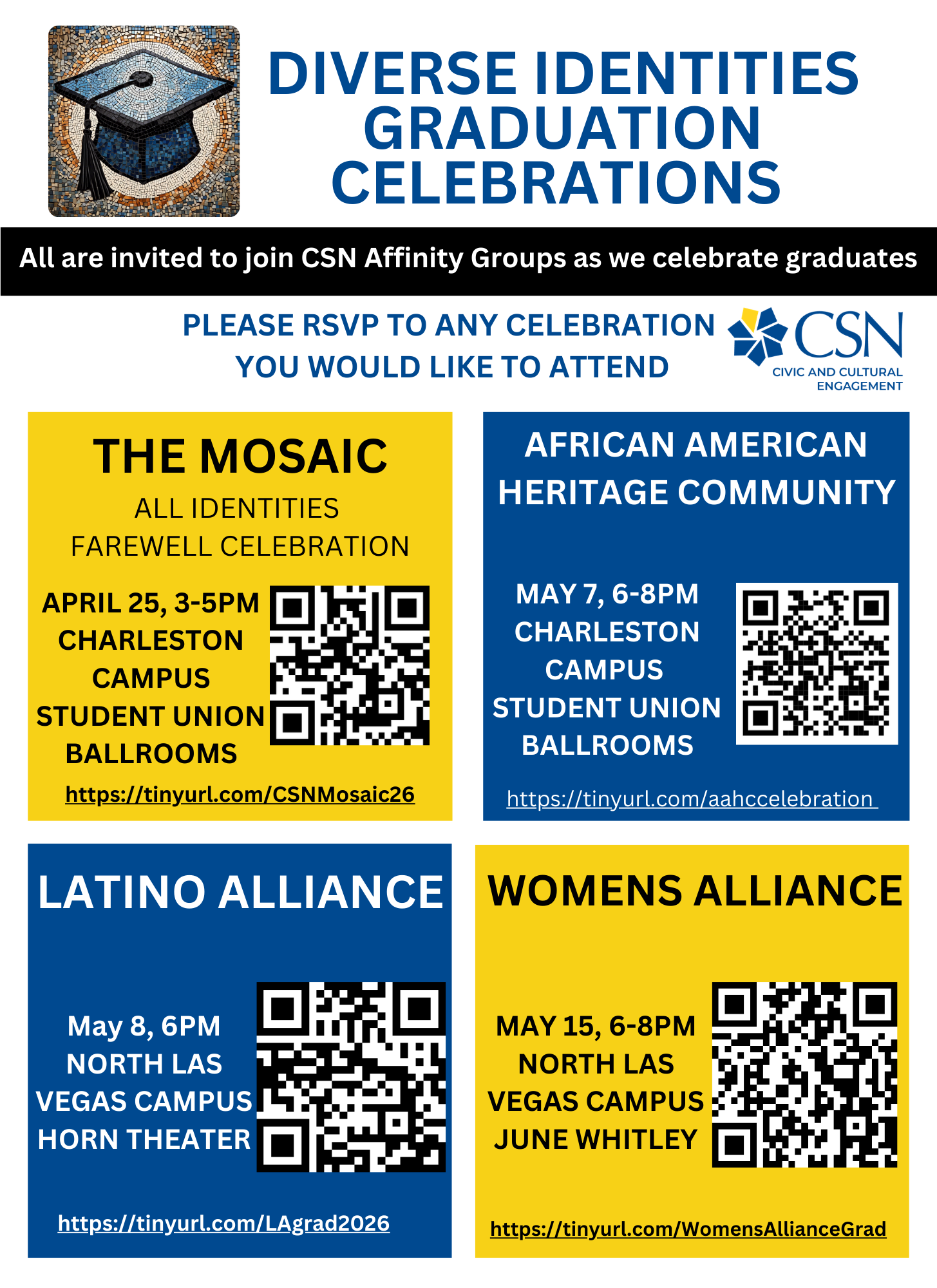 Diverse Identities Graduation Celebration Flyer 10