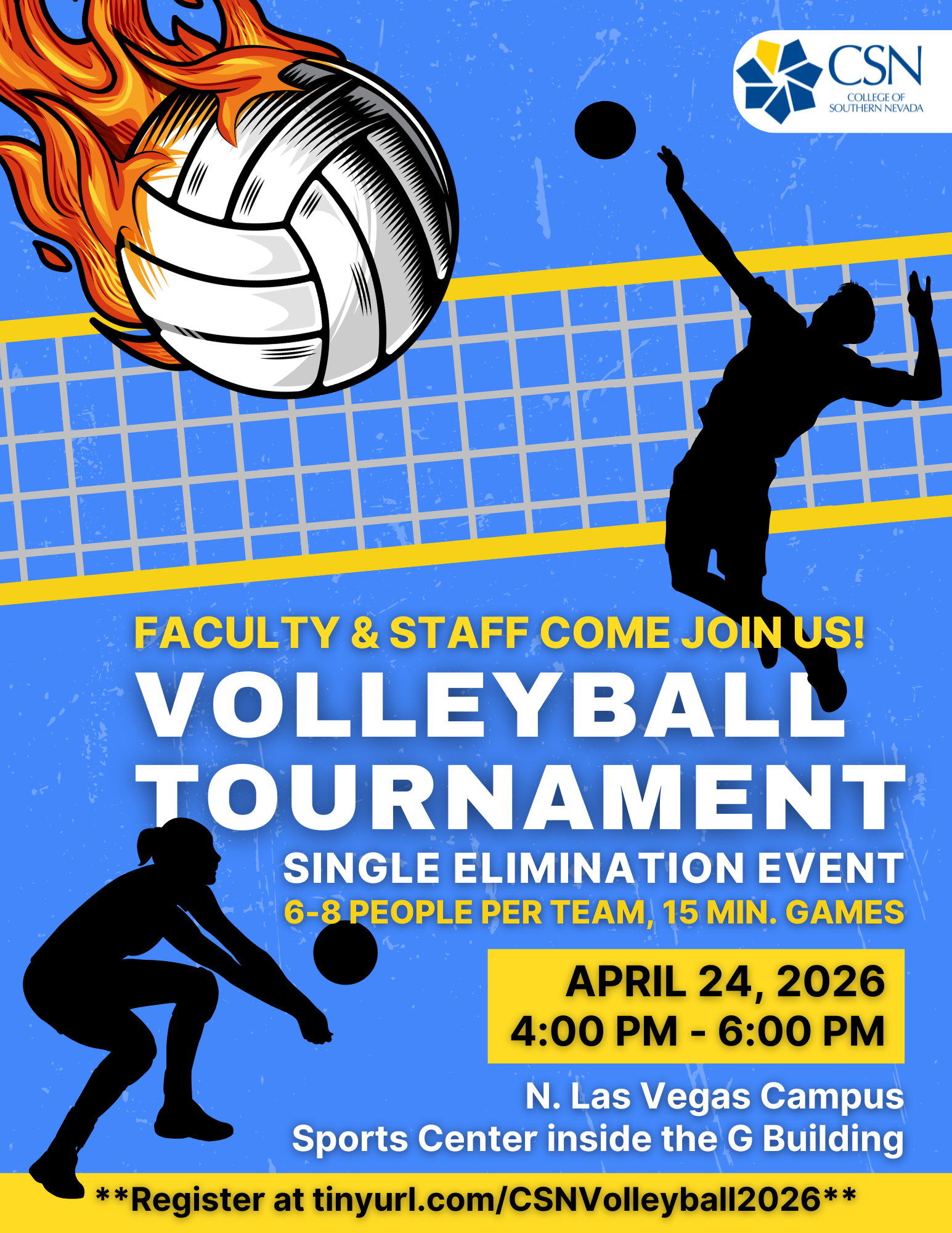 Faculty Staff Volleyball Tournament Mar2026