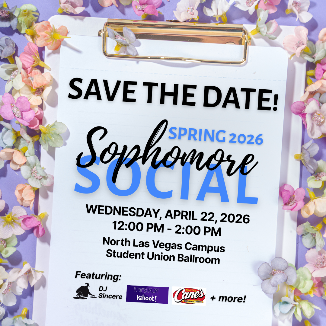 Spring 2026 Sophomore Social Save the Date