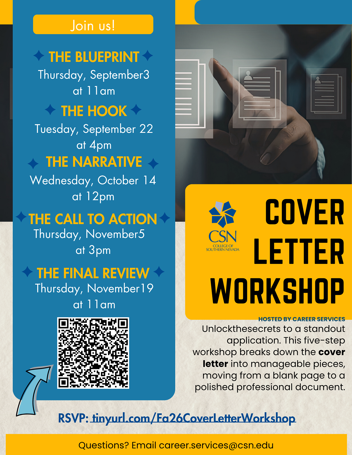 Coverletter Flyer