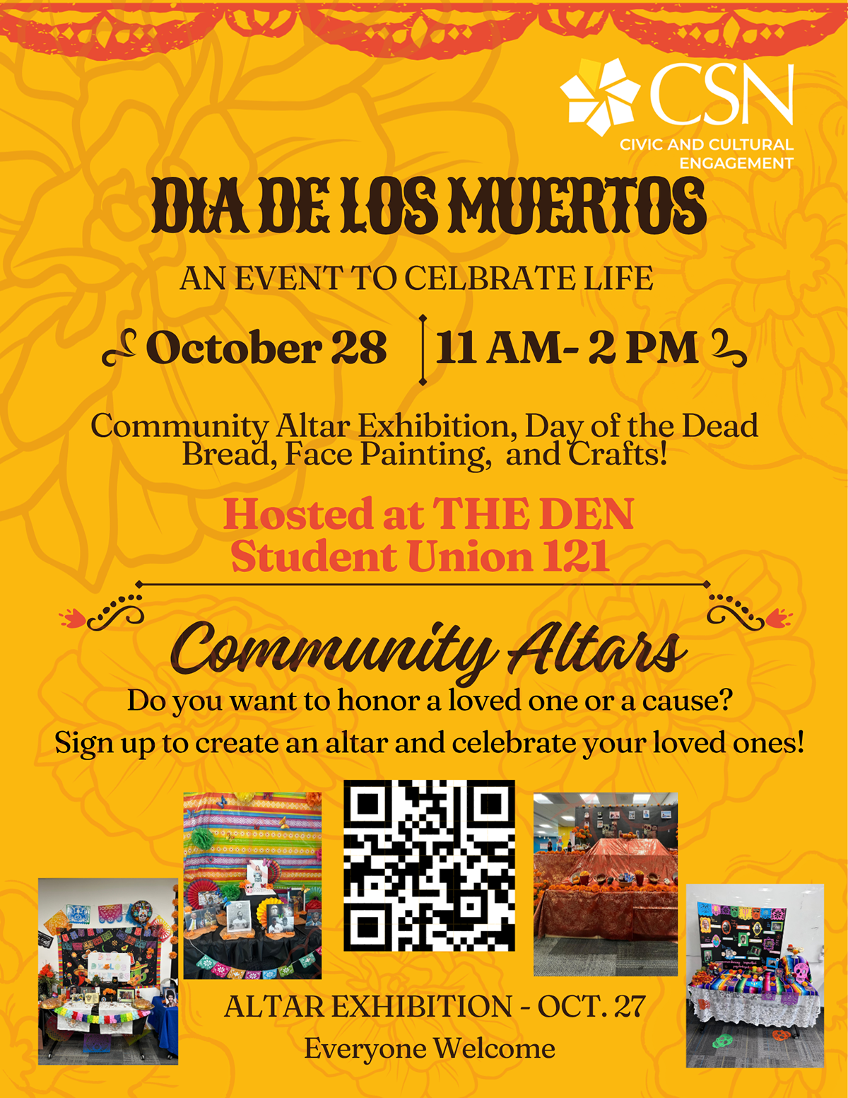 Dia le los Muertos english